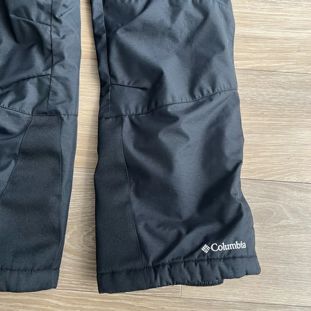 Columbia Sportswear Kids Youth 10-12 M Black Snow Ski Pants Waterproof